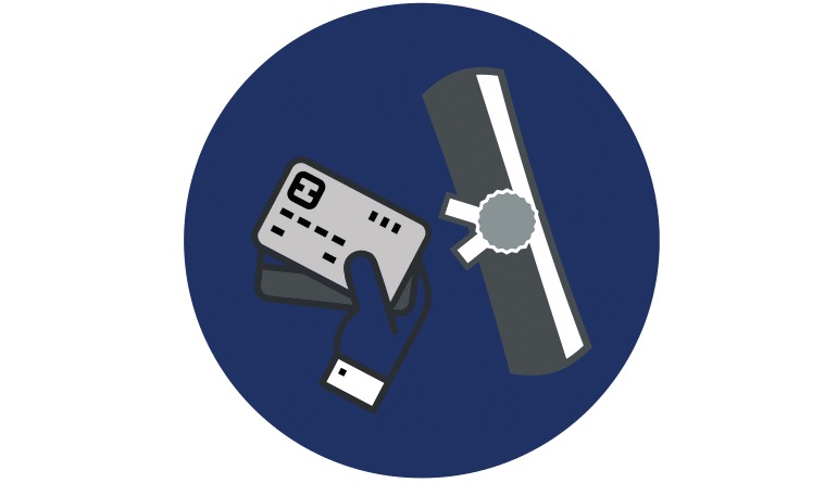 Free course & paid certificate  